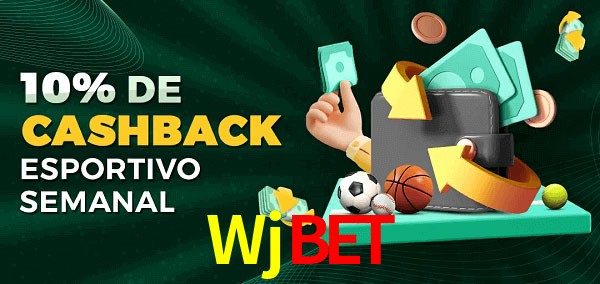 10% de bônus de cashback na Wjbet